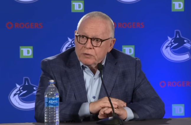 Jim Rutherford, Vancouver Canucks General Manager