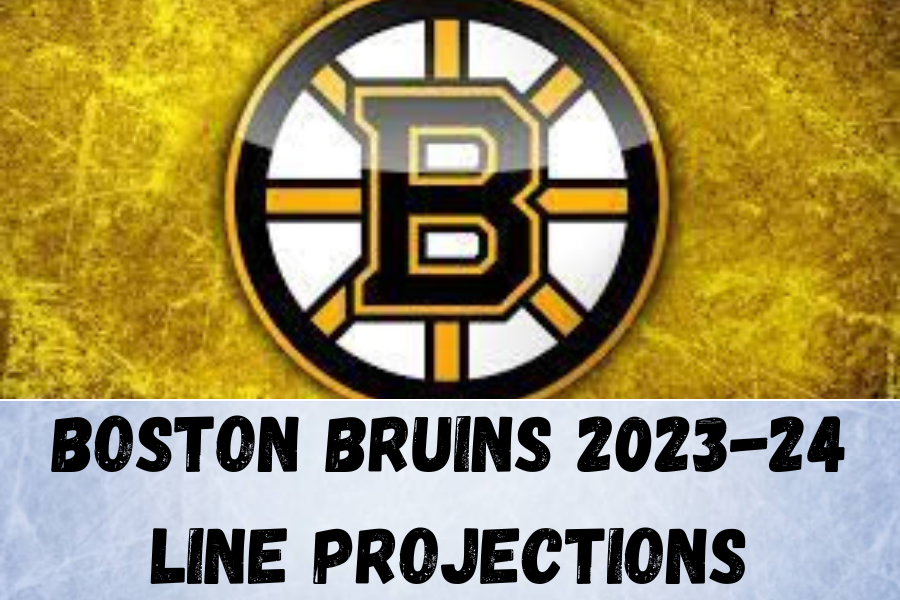 Boston Bruins 2023-24 line projections