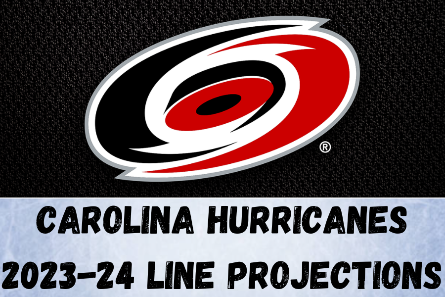 Carolina Hurricanes 2023-24 line projections