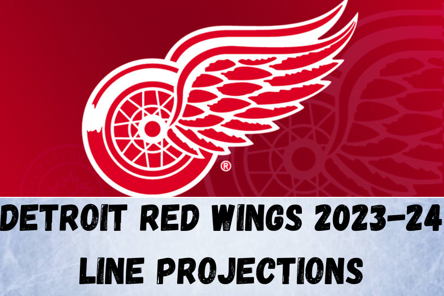 Detroit Red Wings 2023-24 line projections