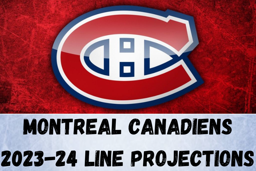 Montreal Canadiens 2023-24 line projections