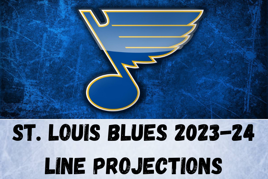 St. Louis Blues 2023-24 line projections